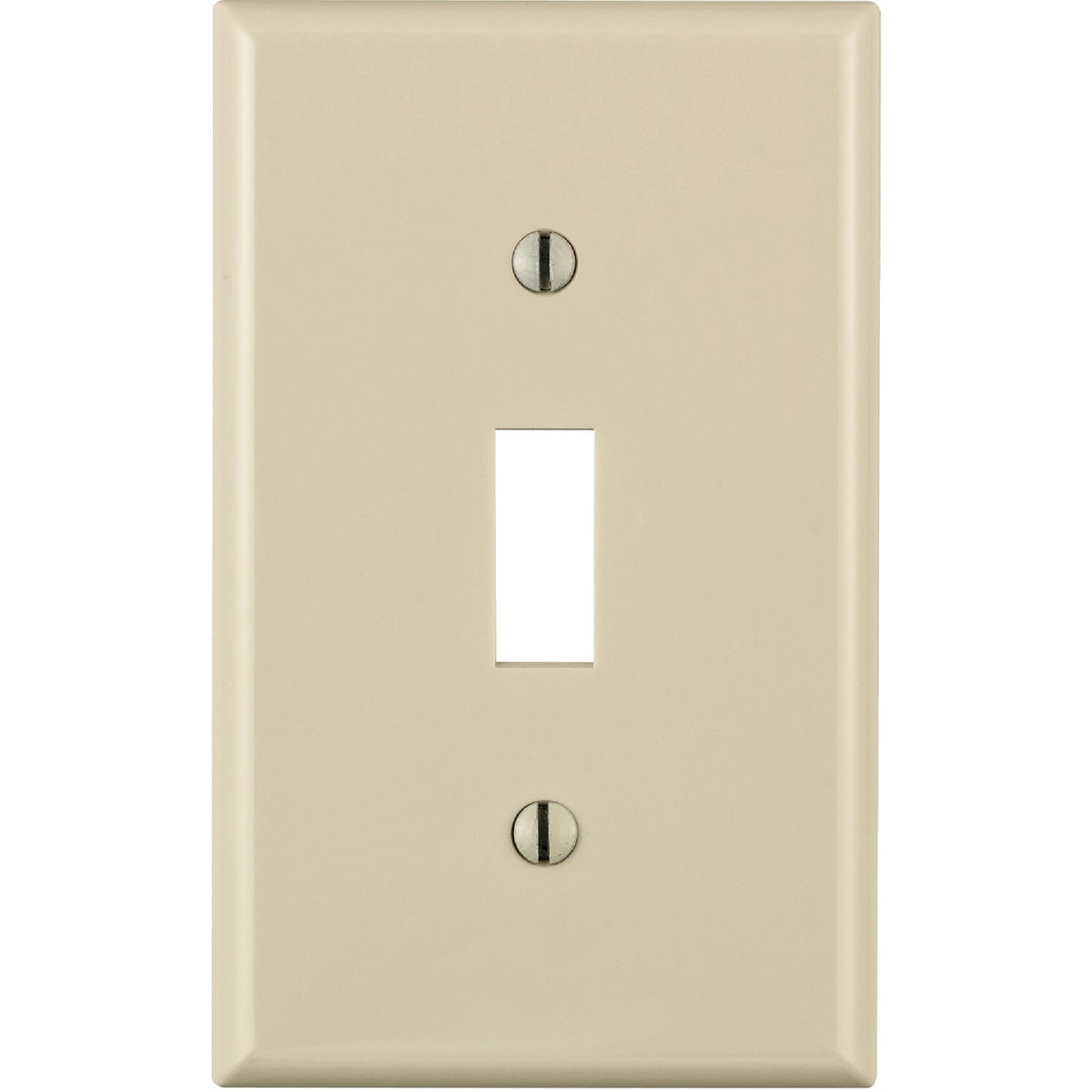 LT ALM 1 TGL WALLPLATE - 024-80701-OOT by Leviton Mfg Co