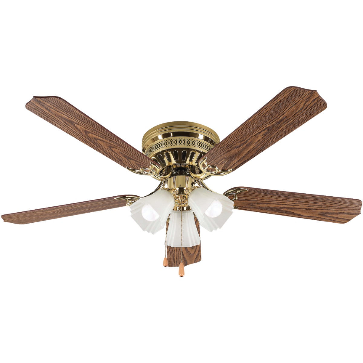 52" PB CEILING FAN - CF52PIE5PB by Canarm Gs