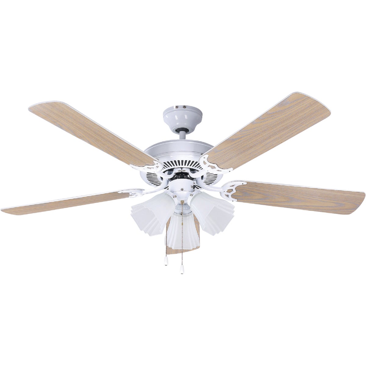 52" WHITE CEILING FAN - CF52SHB4WH by Canarm Gs