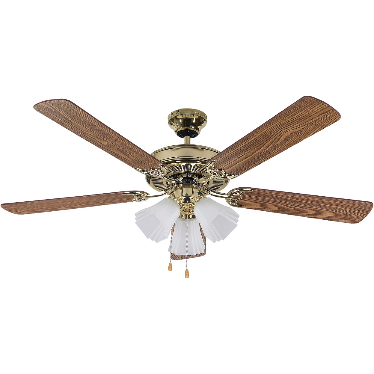 52" PB CEILING FAN - CF52SHB45PB by Canarm Gs