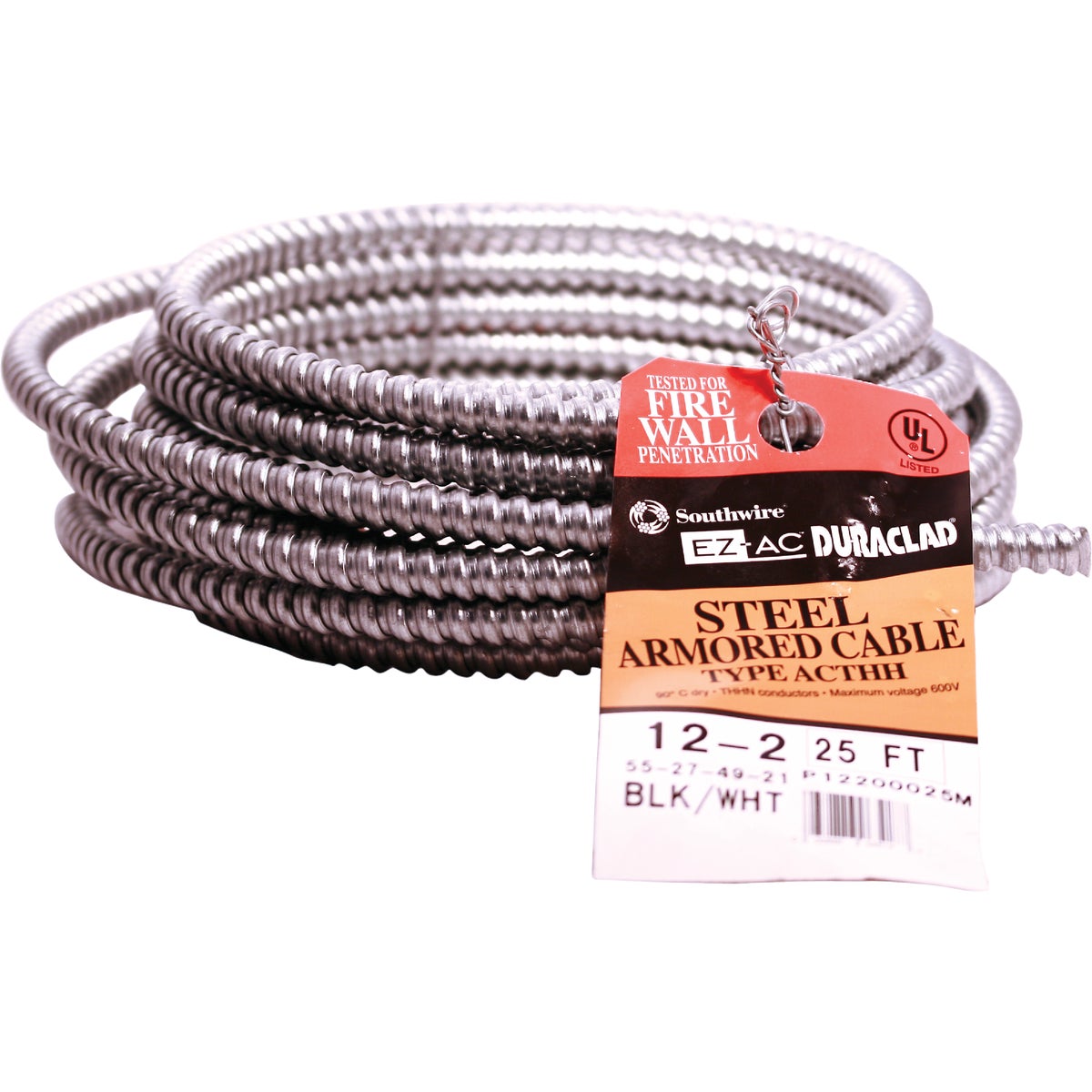 25' 12/2 STL ARMR CABLE - 55274921 by Southwire Company