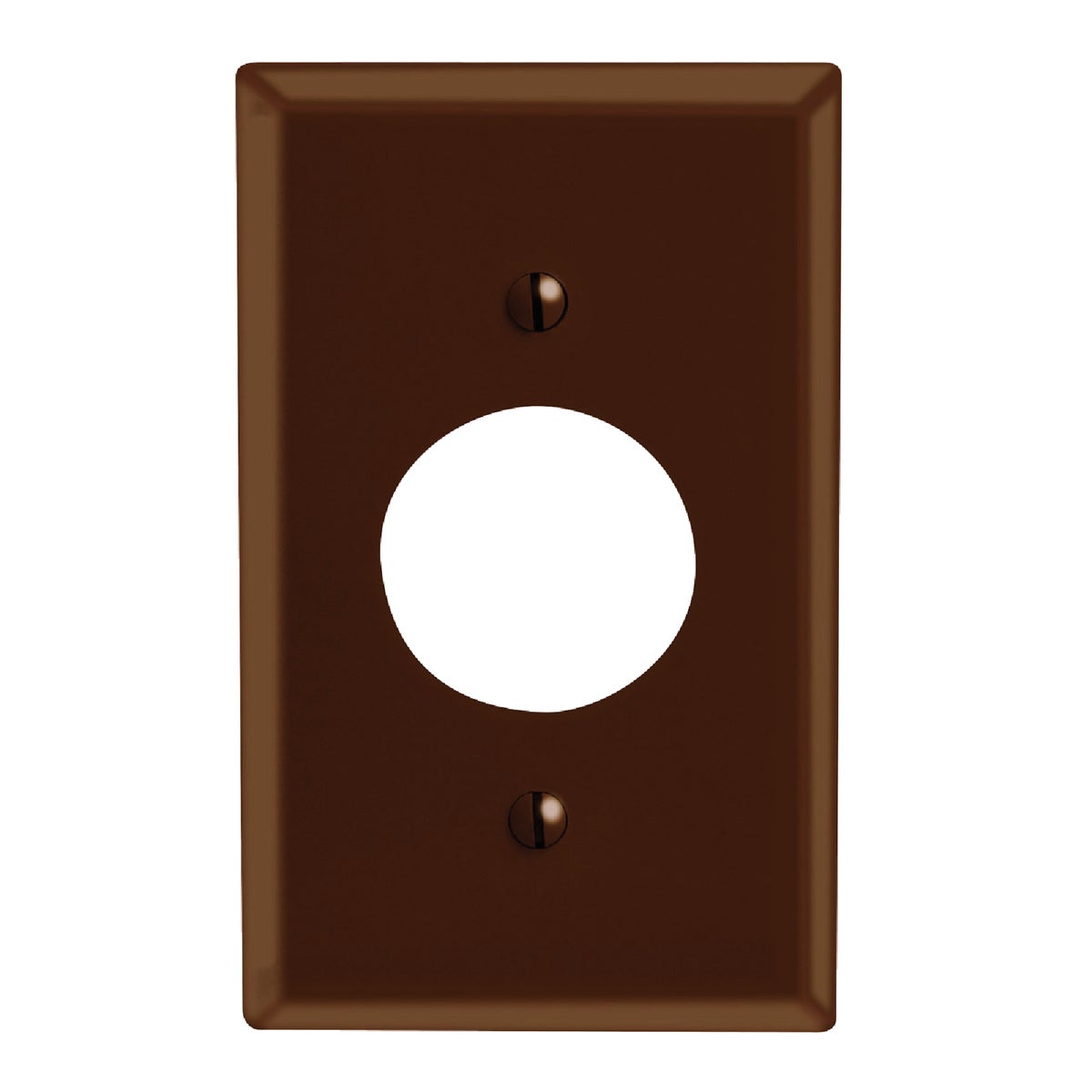 BRN 1-OUTLET WALL PLATE - 85004 by Leviton Mfg Co
