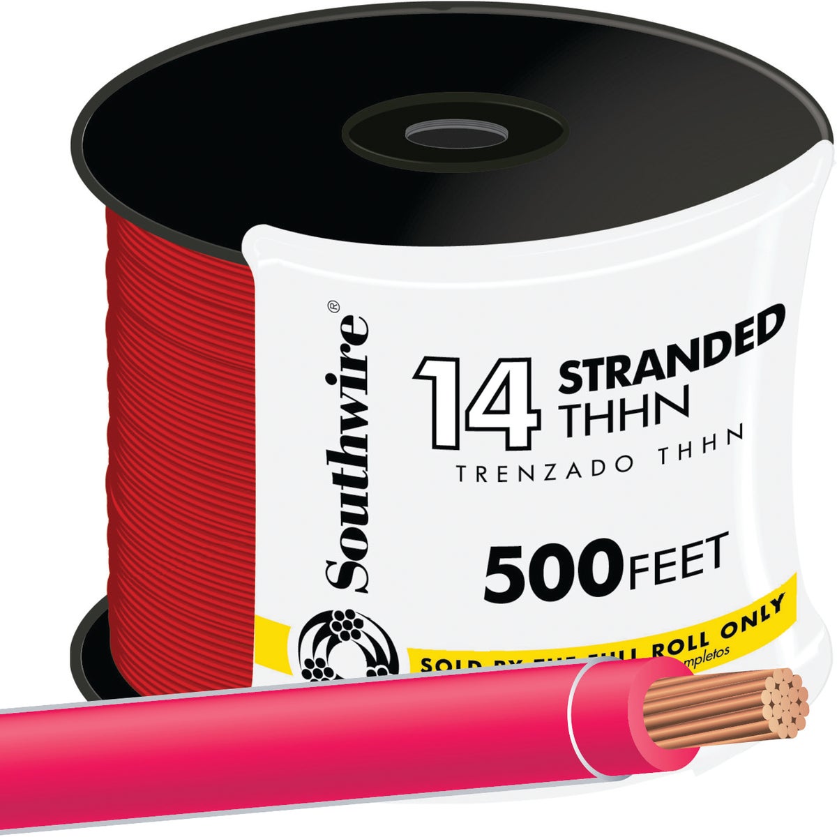 500' 14STR RED THHN WIRE - 22957558 by Southwire Company