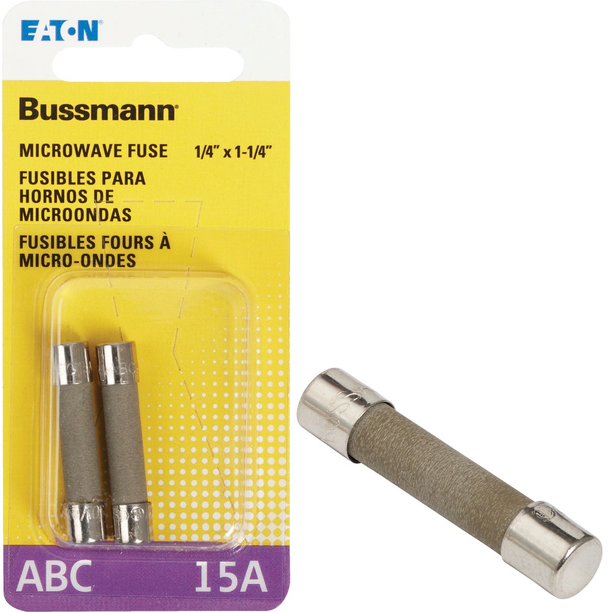 2CD 15A ELECTRONIC FUSE - BP/ABC-15 by Bussmann Cooper