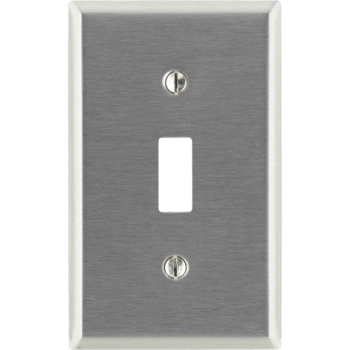 SS 1-TOGGLE WALL PLATE - 84001 by Leviton Mfg Co