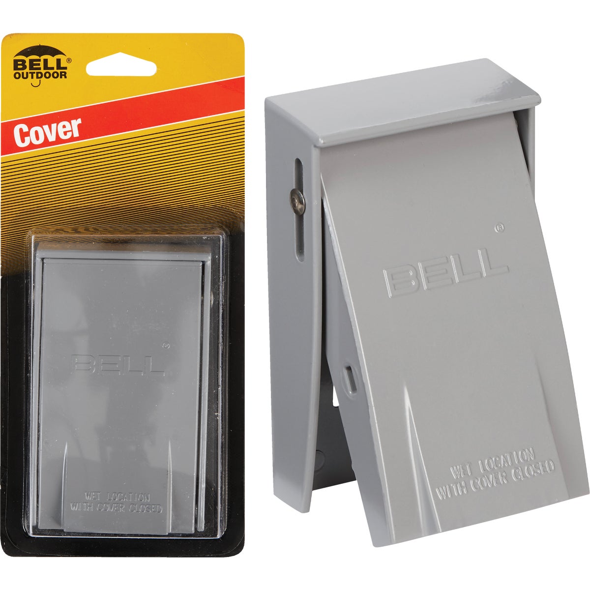 GRAY OUTDOOR GFI COVER - 5908-1 by Hubbell
