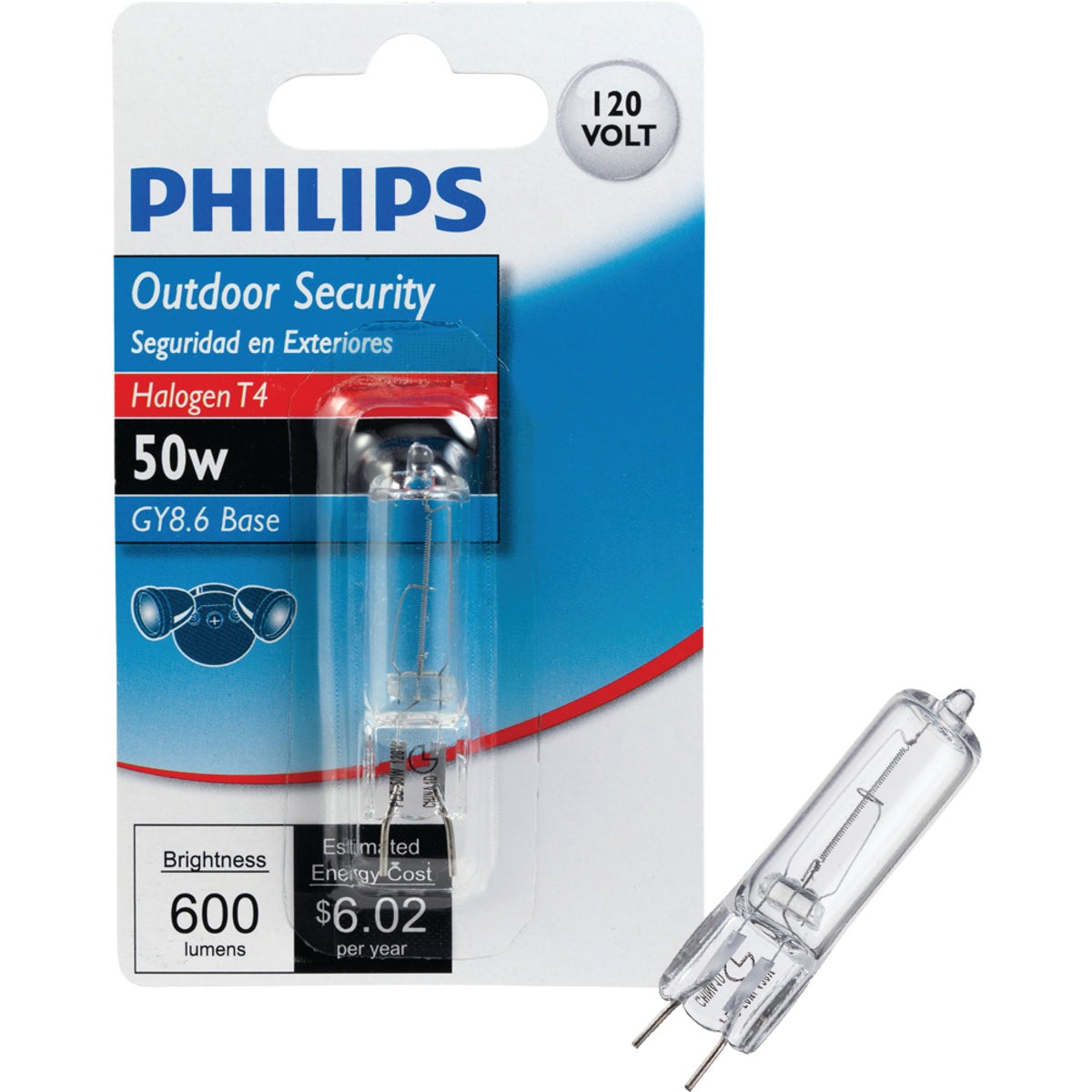 50W G8 HALOGEN BULB - 97665 Q50G8/SCD by G E Lighting