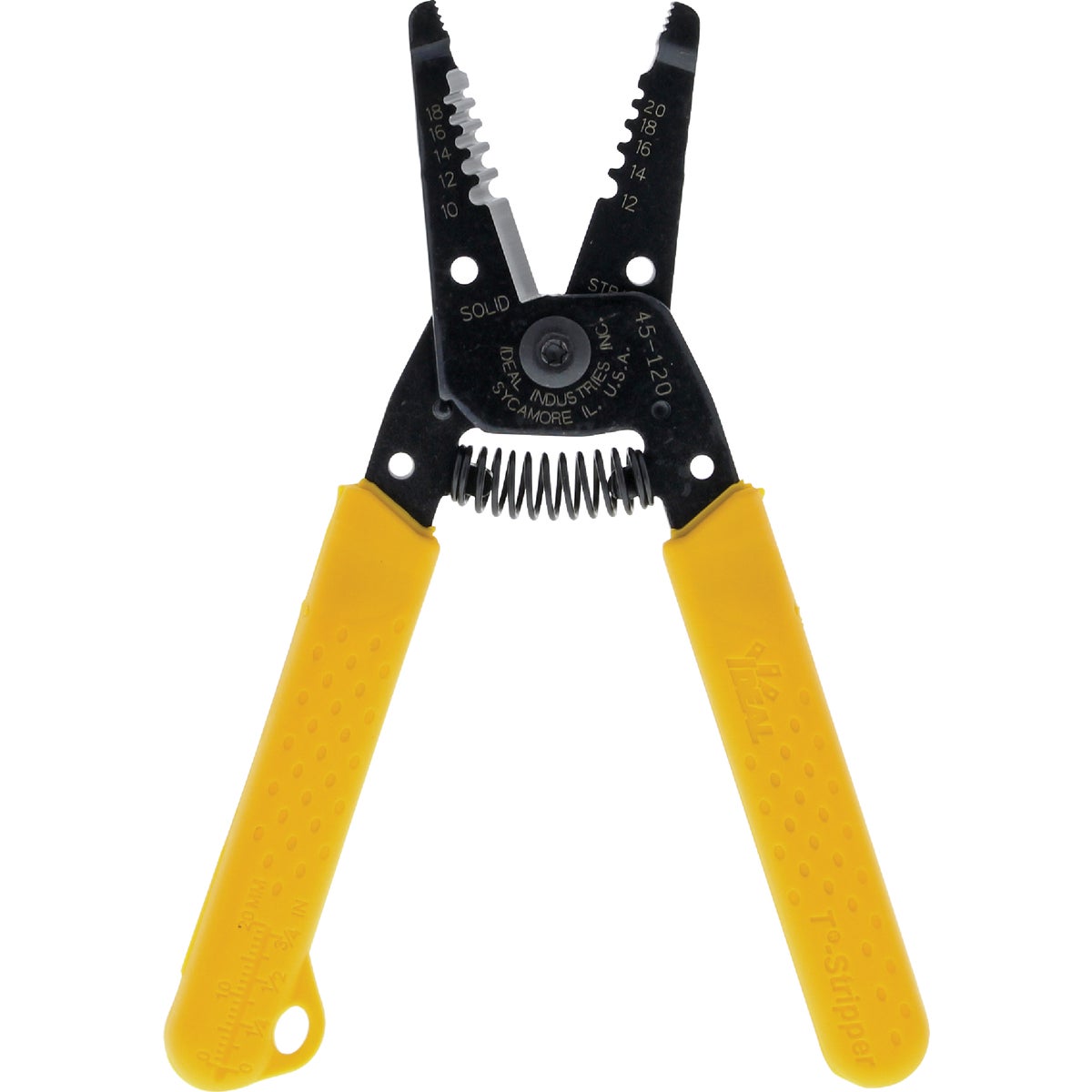 SOLID WIRE T-STRIPPER - 45-120 by Ideal Industries