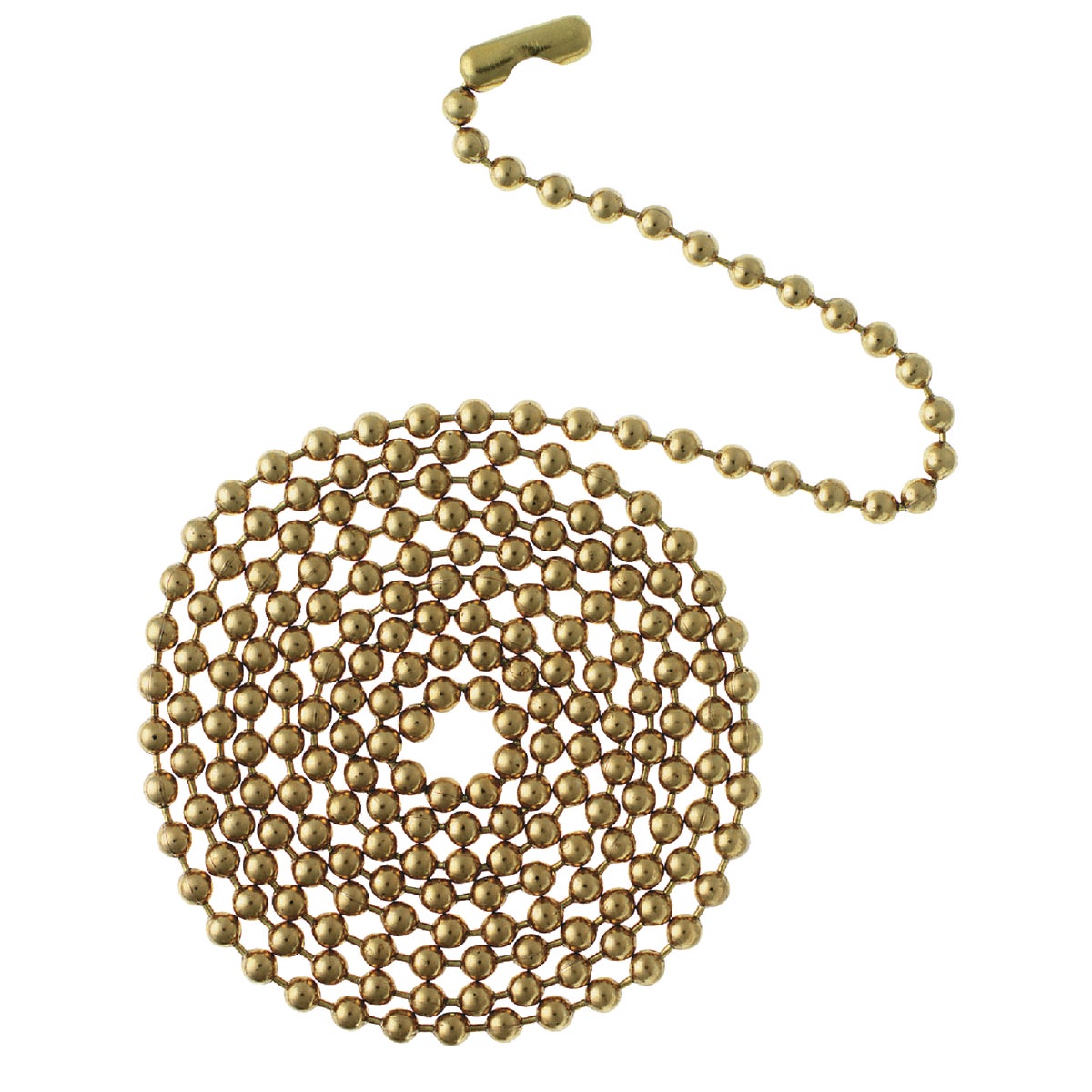 12" PB BEADED PULL CHAIN - 77012 by Westinghouse Lightng