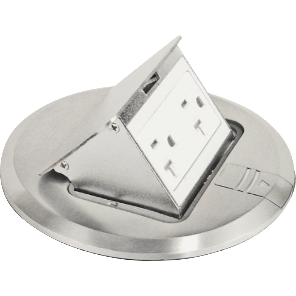NICKEL FLOOR BOX KIT - 6239NI by Hubbell