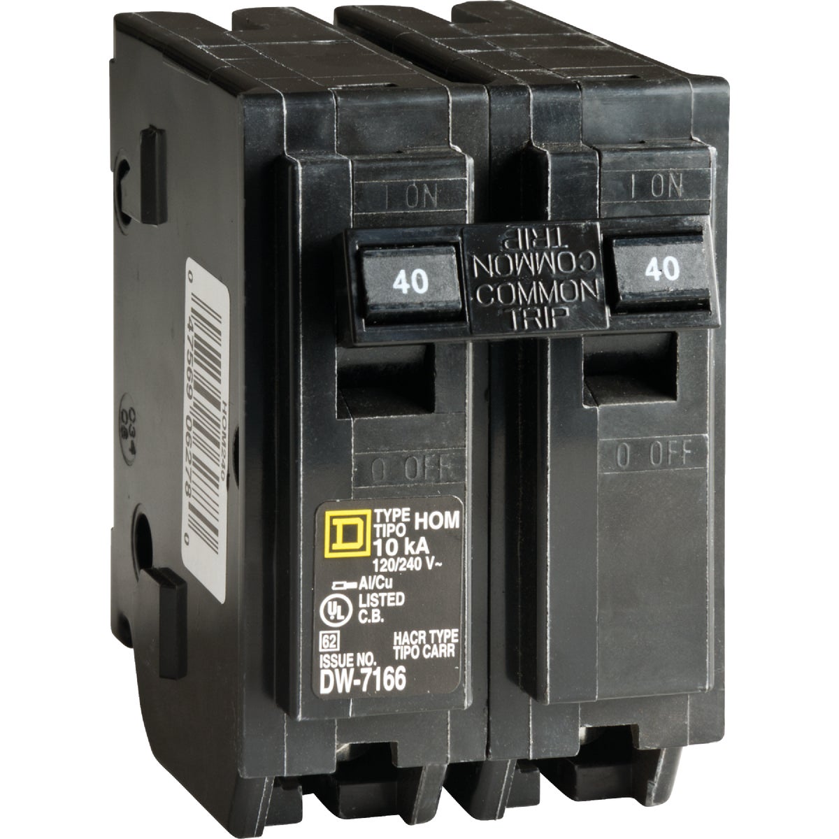 40A 2POLE BREAKER - HOM240CP by Square D Co
