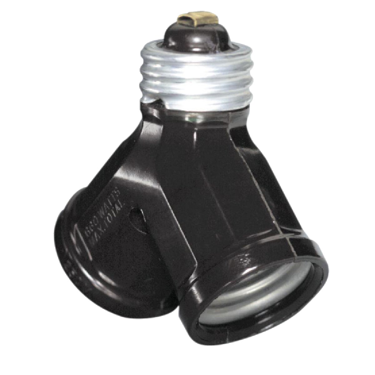 1-TO-2 SOCKET ADAPTER - 007-00128 by Leviton Mfg Co