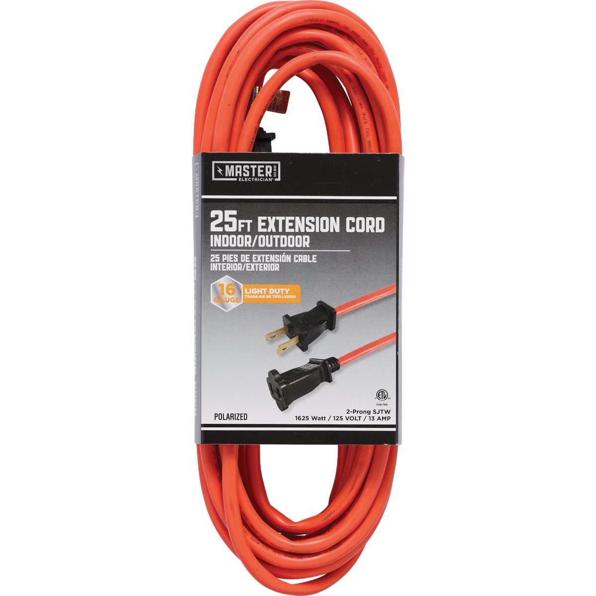 25' 16/2 OUTDOOR CORD - 550722 by Coleman Cable Hwg