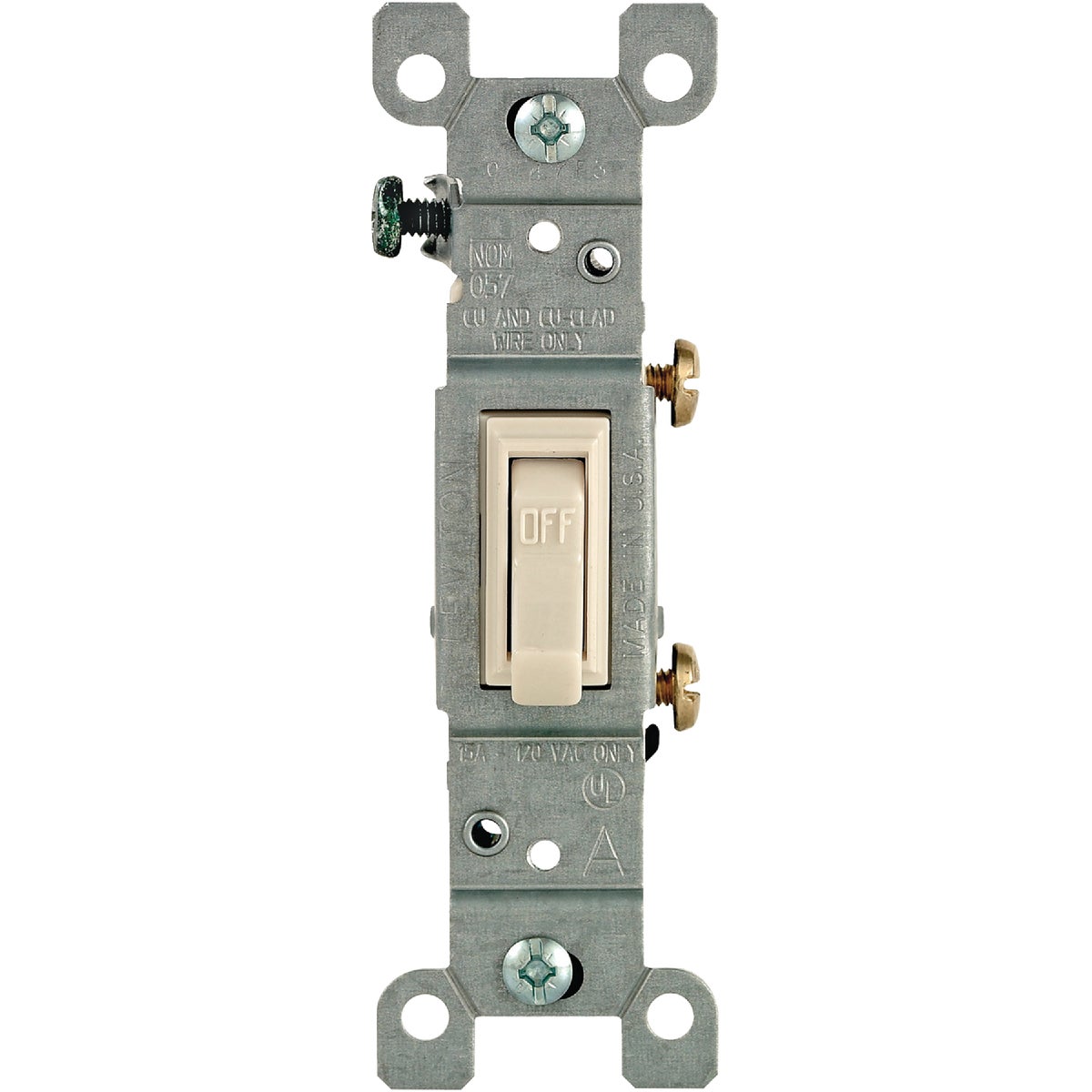 LT ALM GRND SWITCH - 208-01451-02T by Leviton Mfg Co