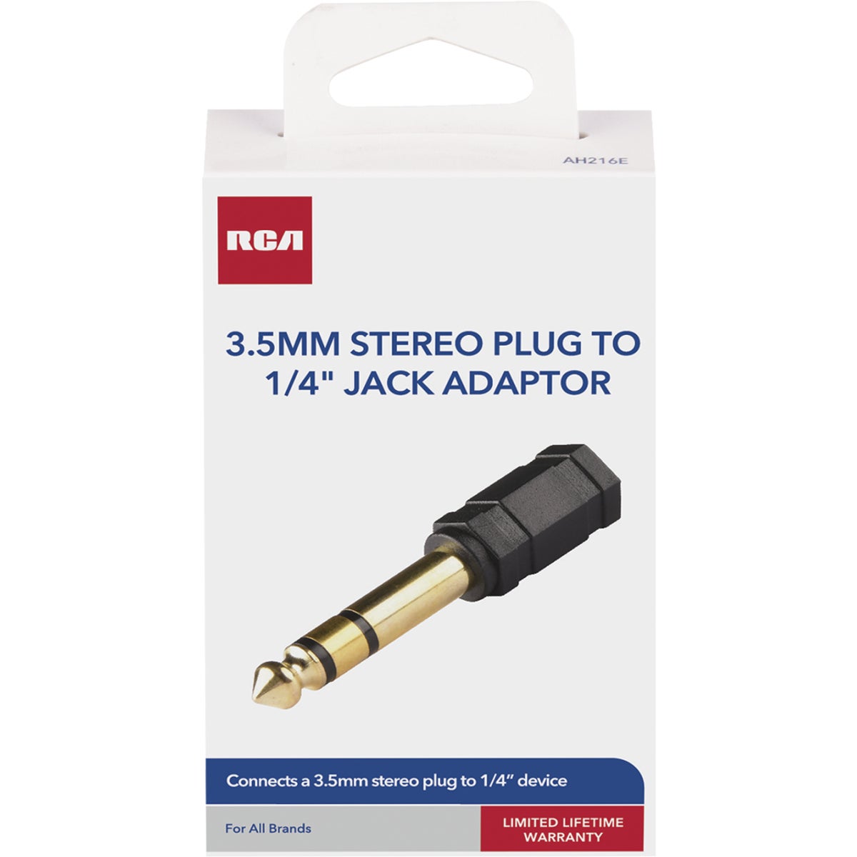 3.5MM STEREO ADAPTER - AH216R by Audiovox Accessories