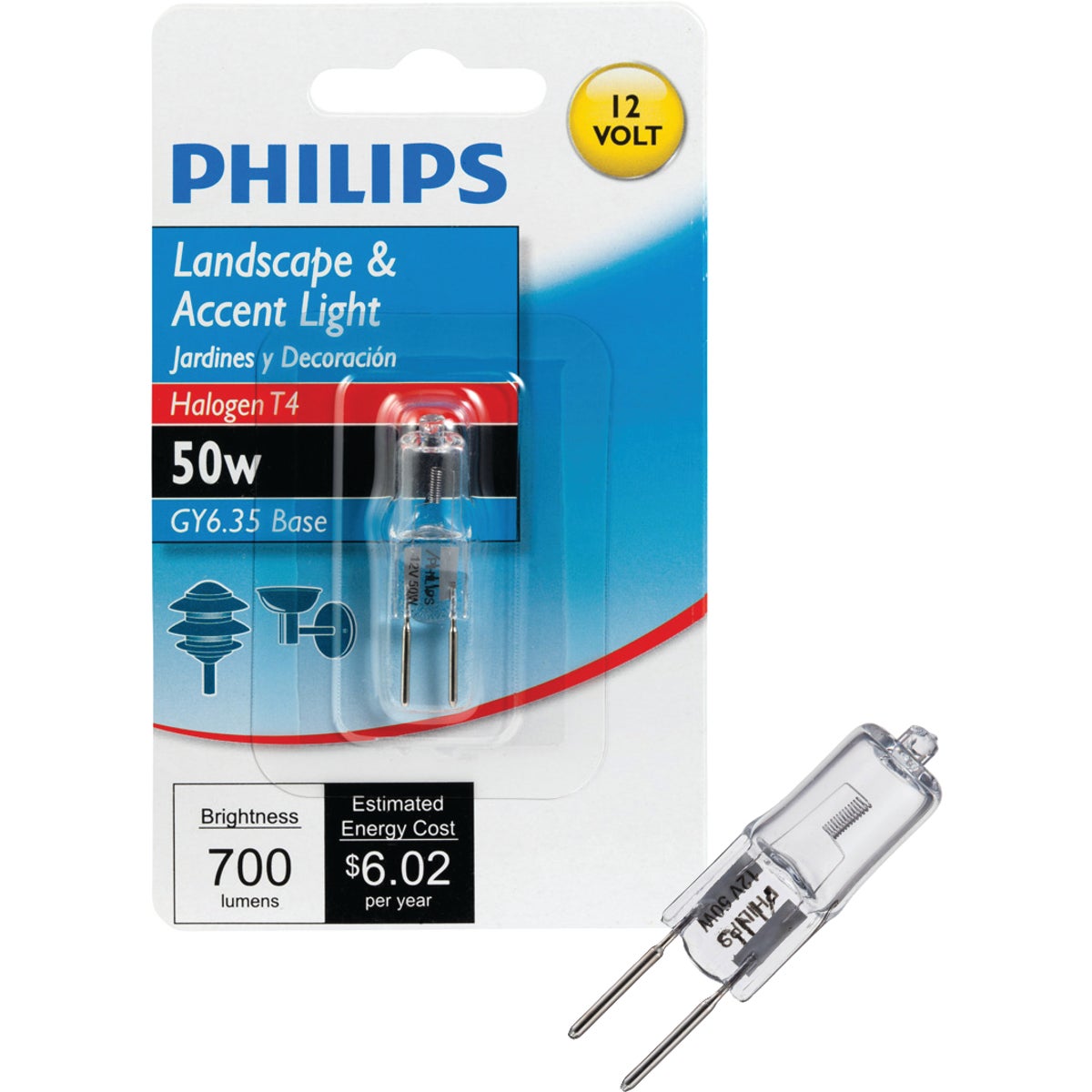50W GY6.35 HALOGEN BULB - 04735 by Westinghouse Lightng