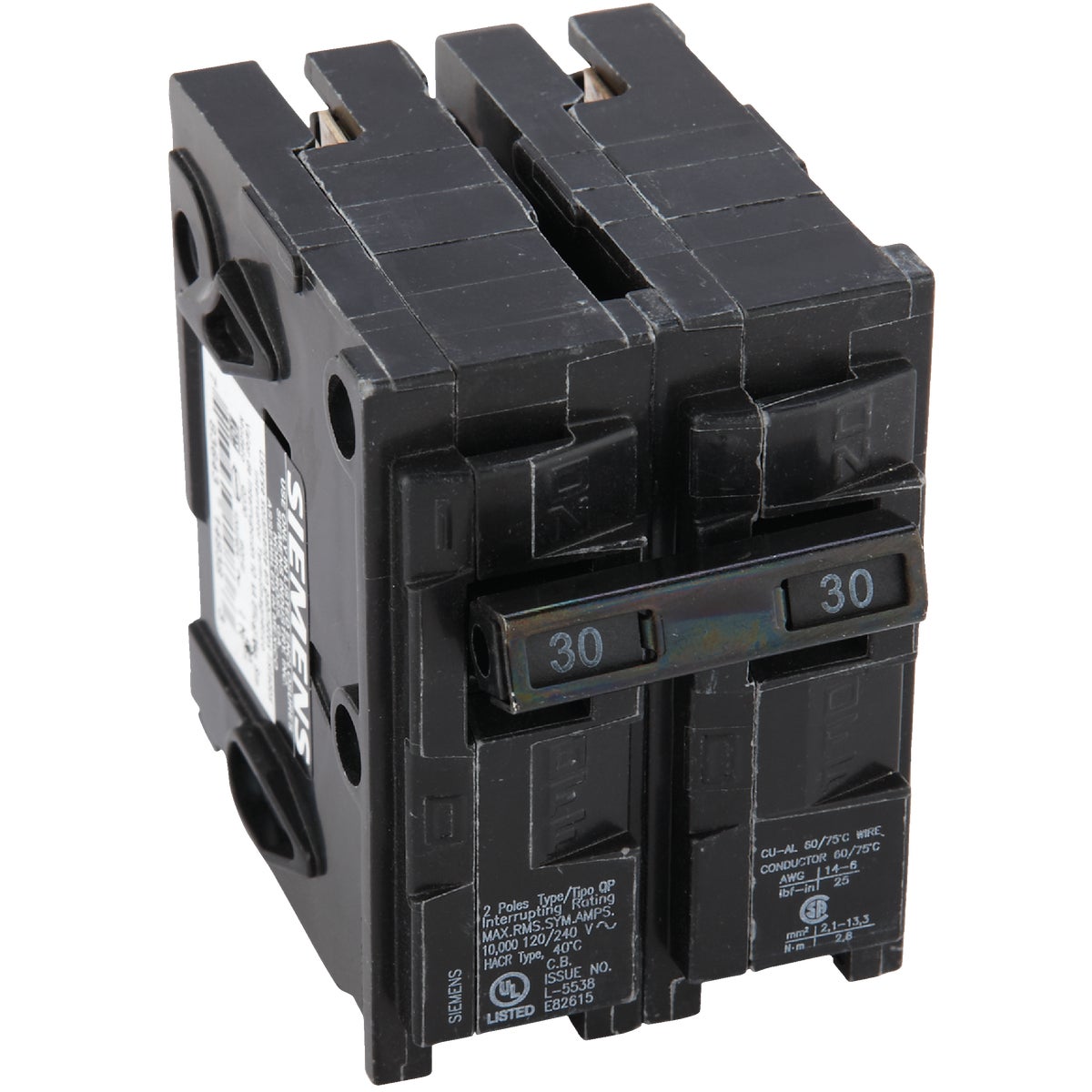 30A 2P CIRCUIT BREAKER - Q230 by Connecticut Electric