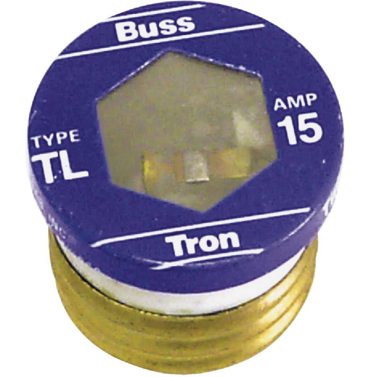 15A PLUG FUSE - BP/TL-15 by Bussmann Cooper