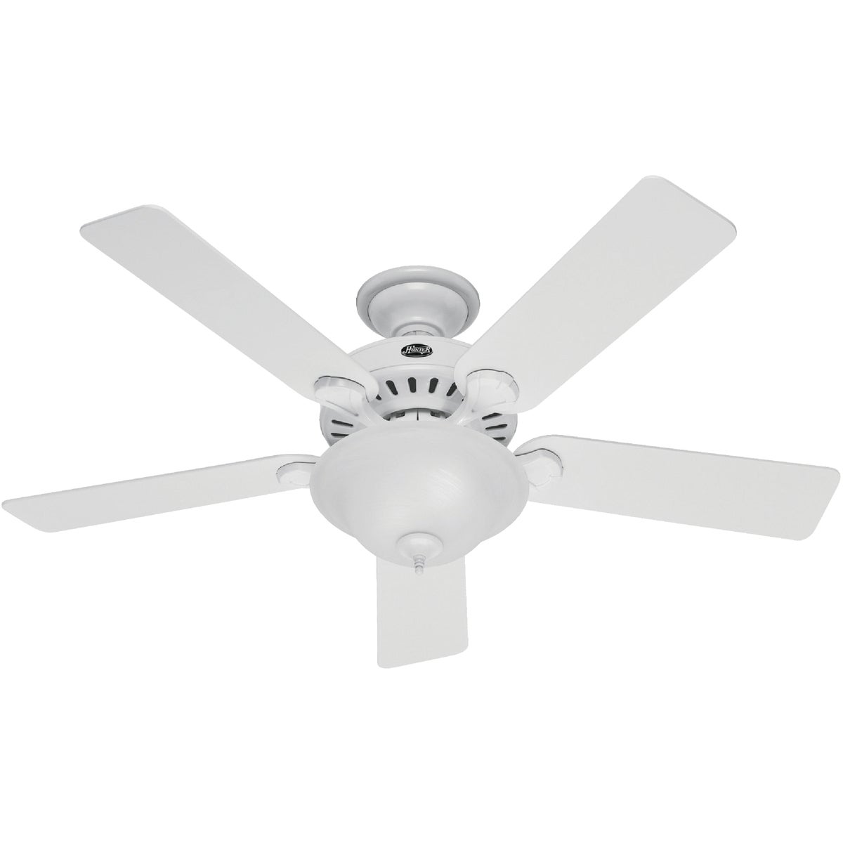 52" WHT FAN W/LIGHT - 28722 by Hunter Fan Co
