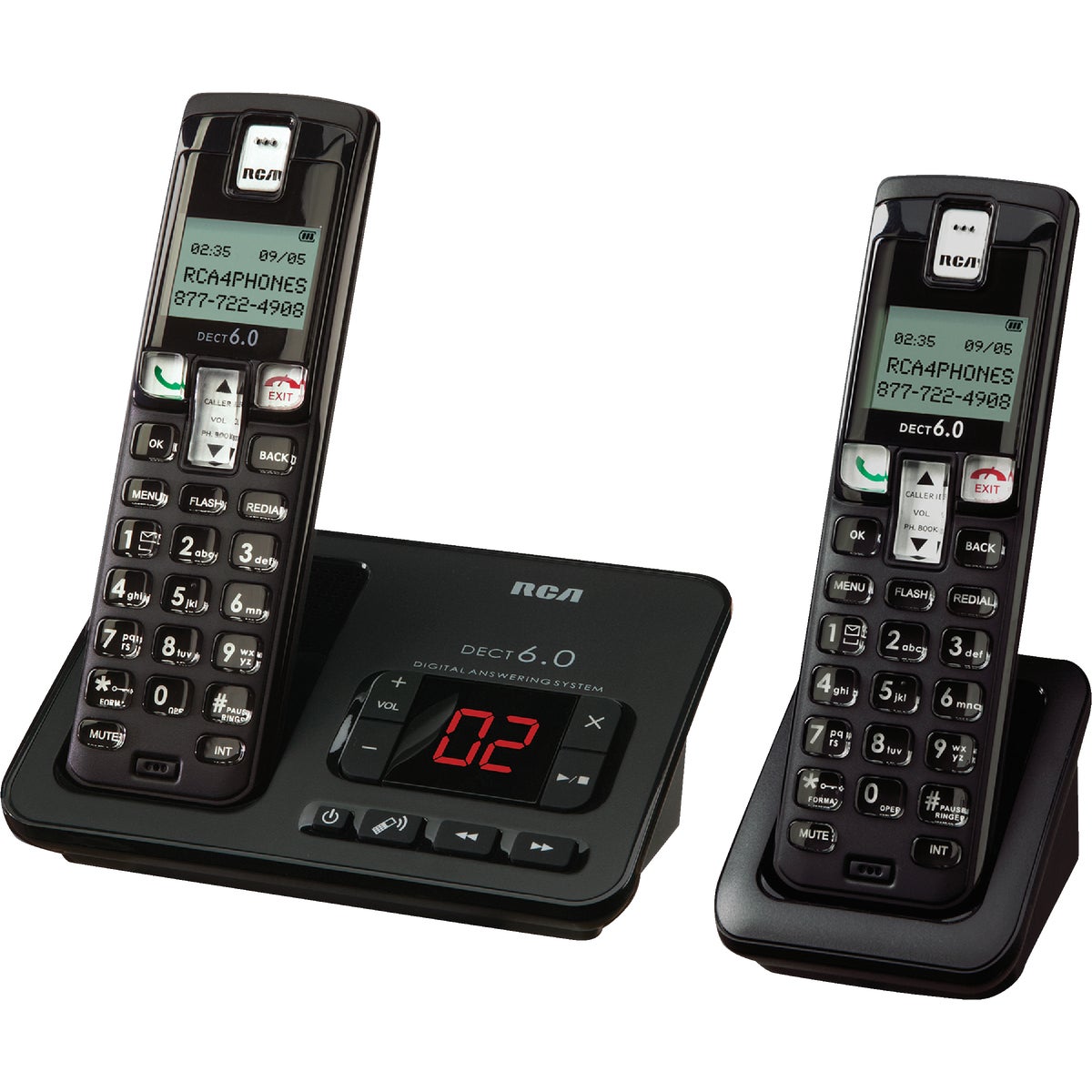 2SET CRDLS PHONE W/ANSWR - EL52200 by Imperial Sales