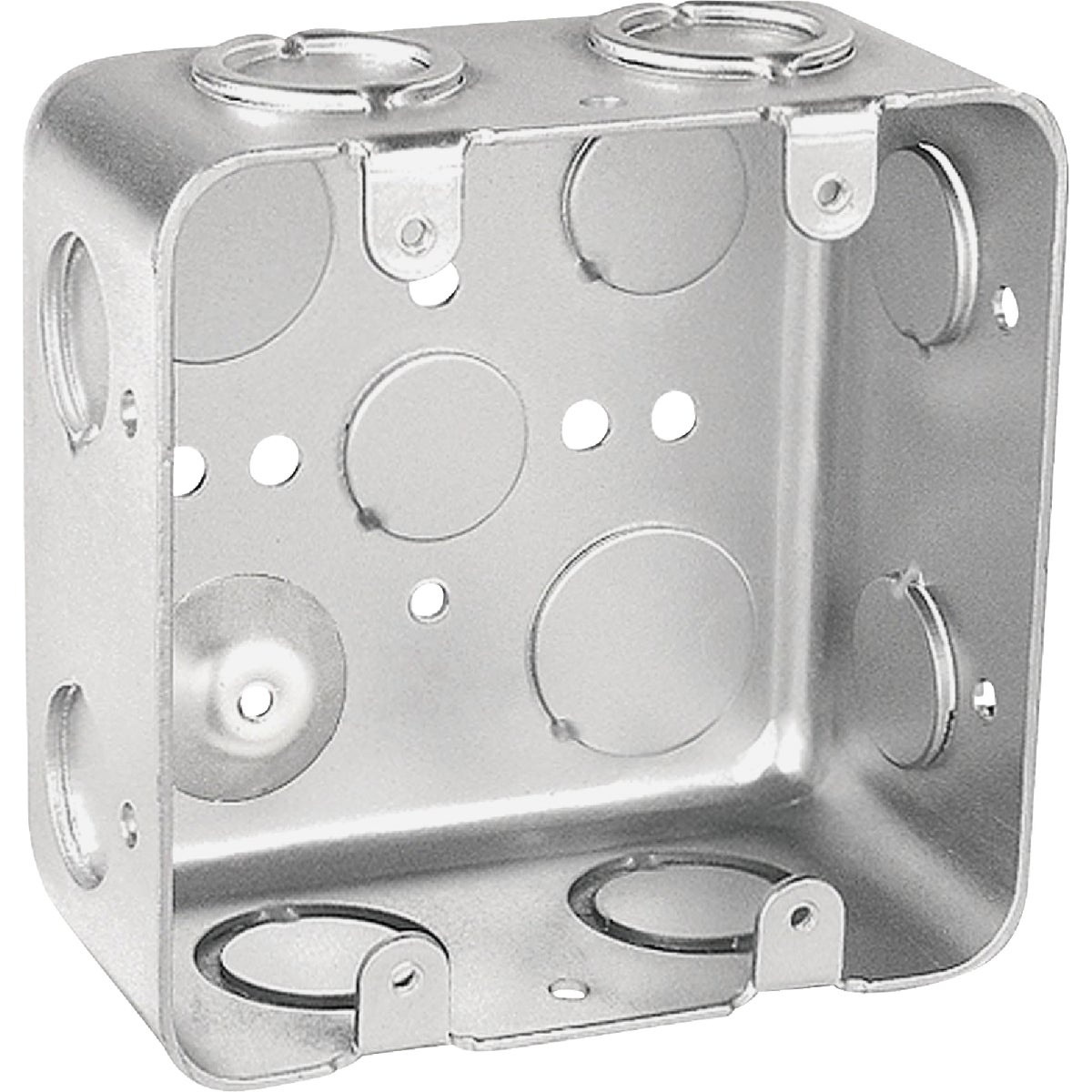 4X4X2-1/8 SQUARE BOX - 2G4D1/23/4 by Thomas & Betts