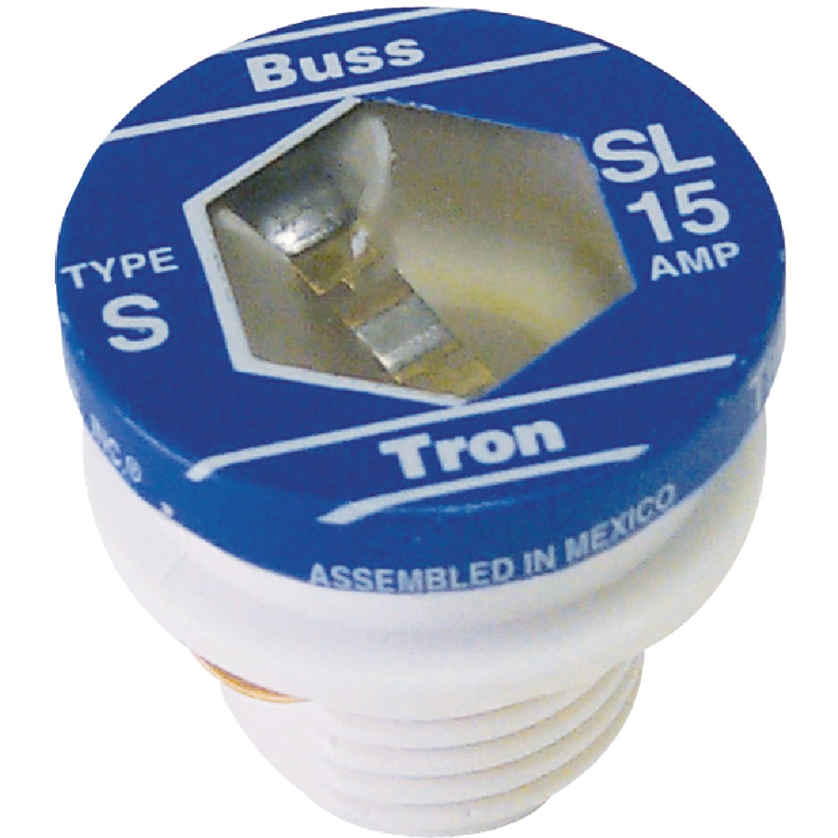 15A PLUG FUSE - BP/SL-15 by Bussmann Cooper