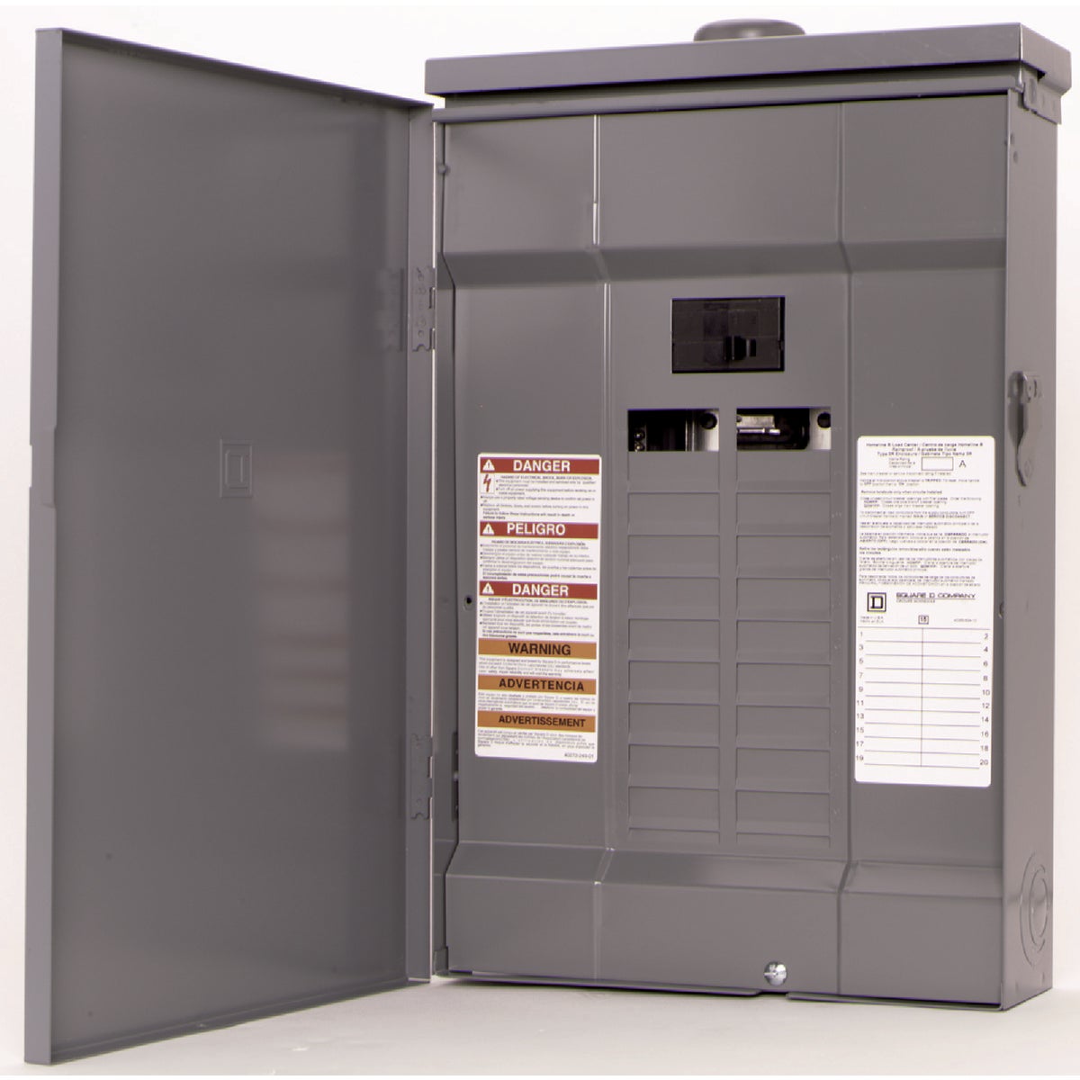 100A LOAD CENTER - HOM20M100RB by Square D Co