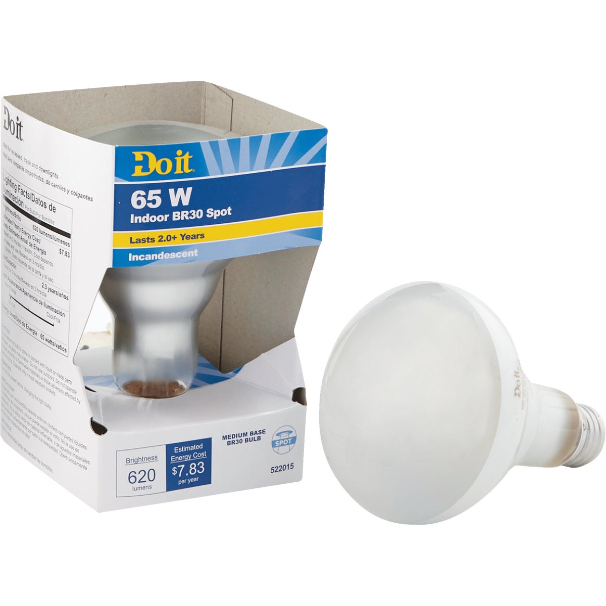 65W REFLECTOR BULB - 18390 65BR30/SP-DIB by G E Private Label