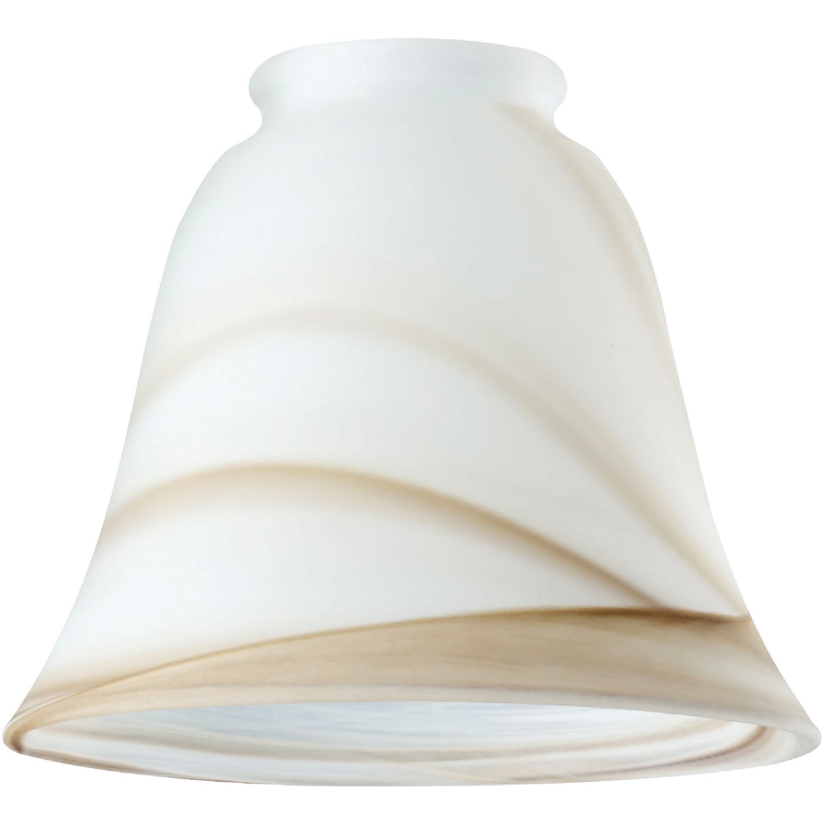 GLASS BELL BROWN SWIRL - 81167 by Westinghouse Lightng