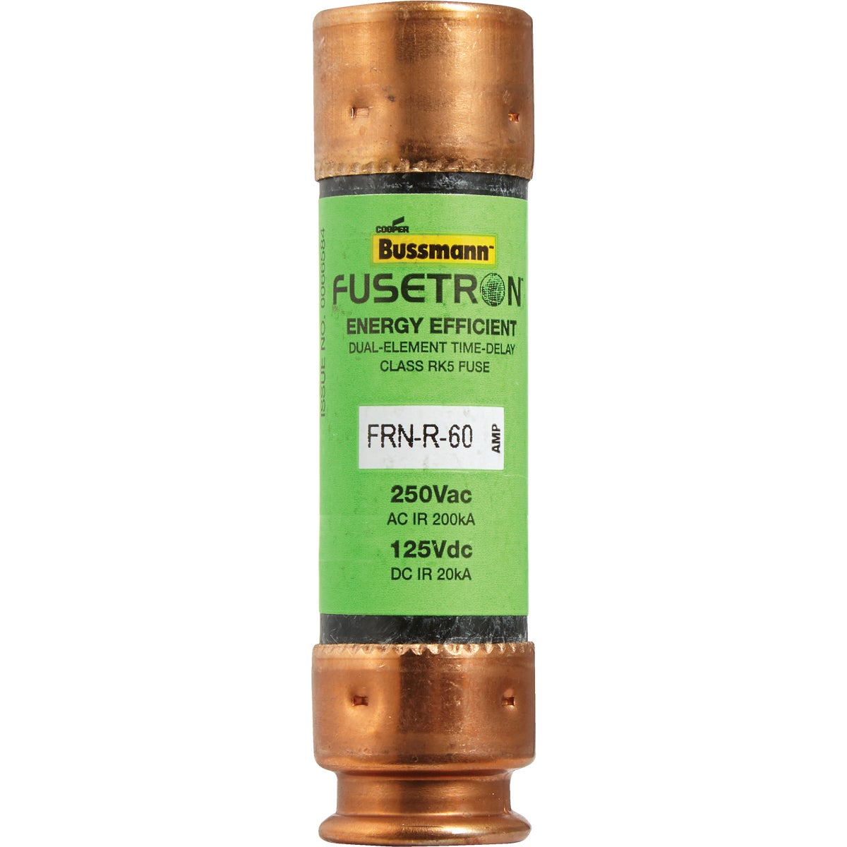 60A CARTRIDGE FUSE - FRN-R-60 by Bussmann Cooper