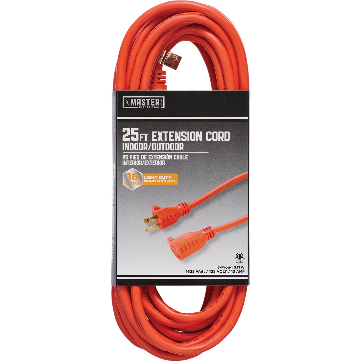 25' 16/3 ORANGE EXT CORD - 550267 by Coleman Cable Import
