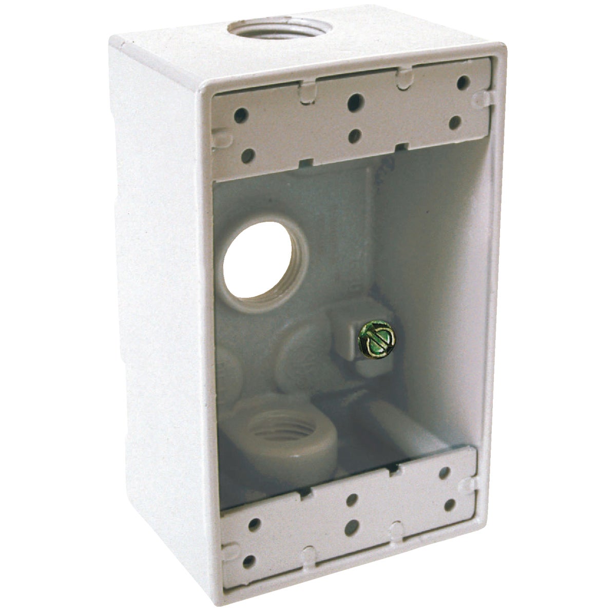 1 GANG WHT OUTDOOR BOX - 5910-4 by Hubbell