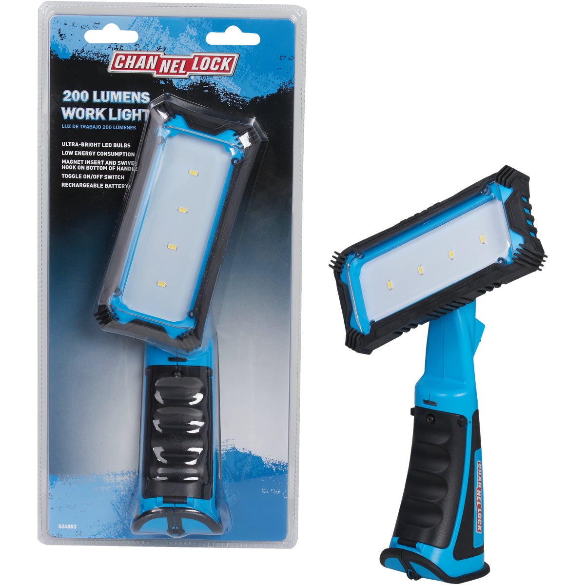 BATTERY OPD 45 LED LIGHT - RH-45LED-SB by Channellock&reg;