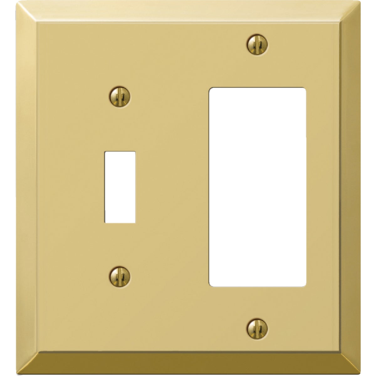 1TGL/1RKR PBRS WALLPLATE - 9BS126 by Jackson Deerfield Mf
