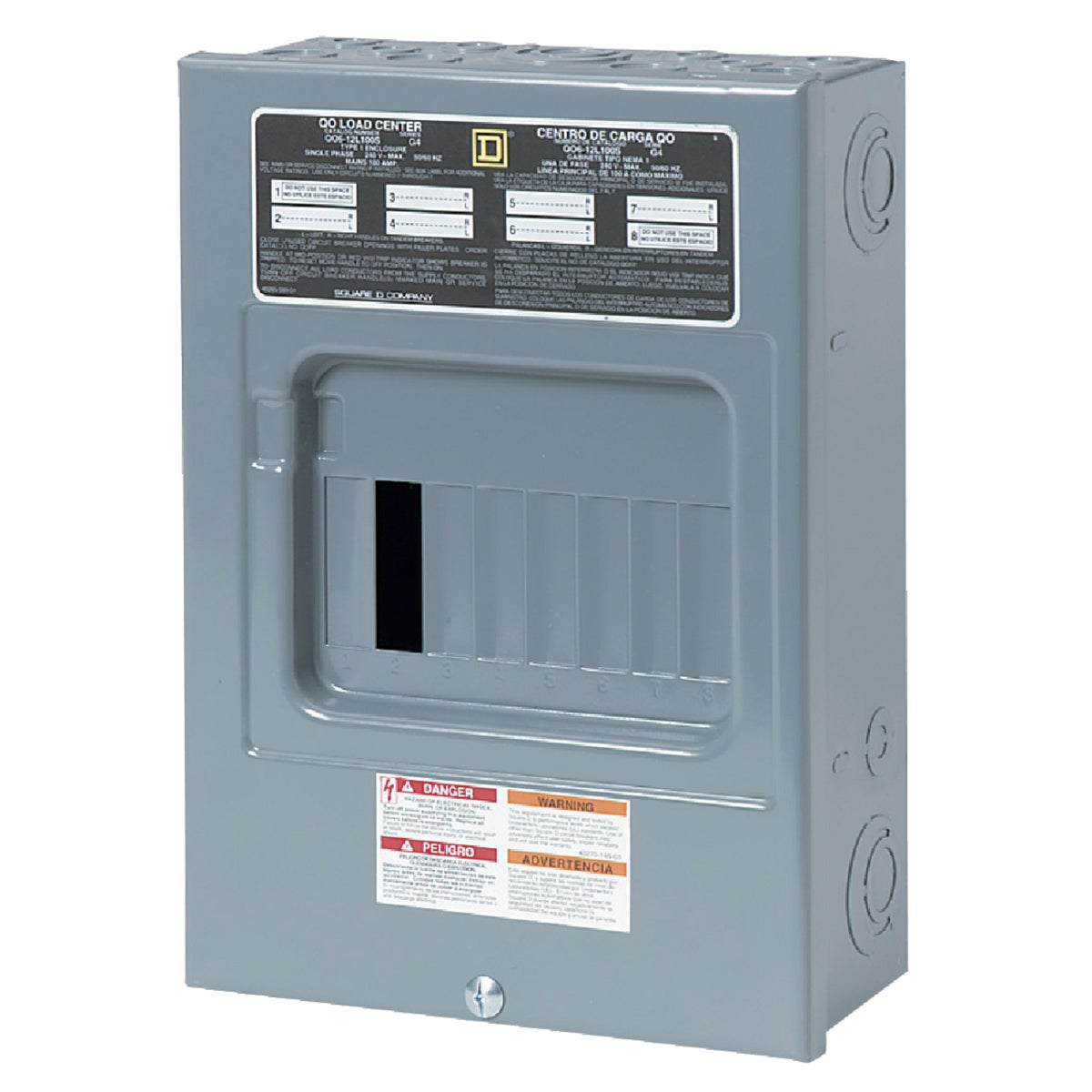 100A LOAD CENTER - QO612L100SCP by Square D Co