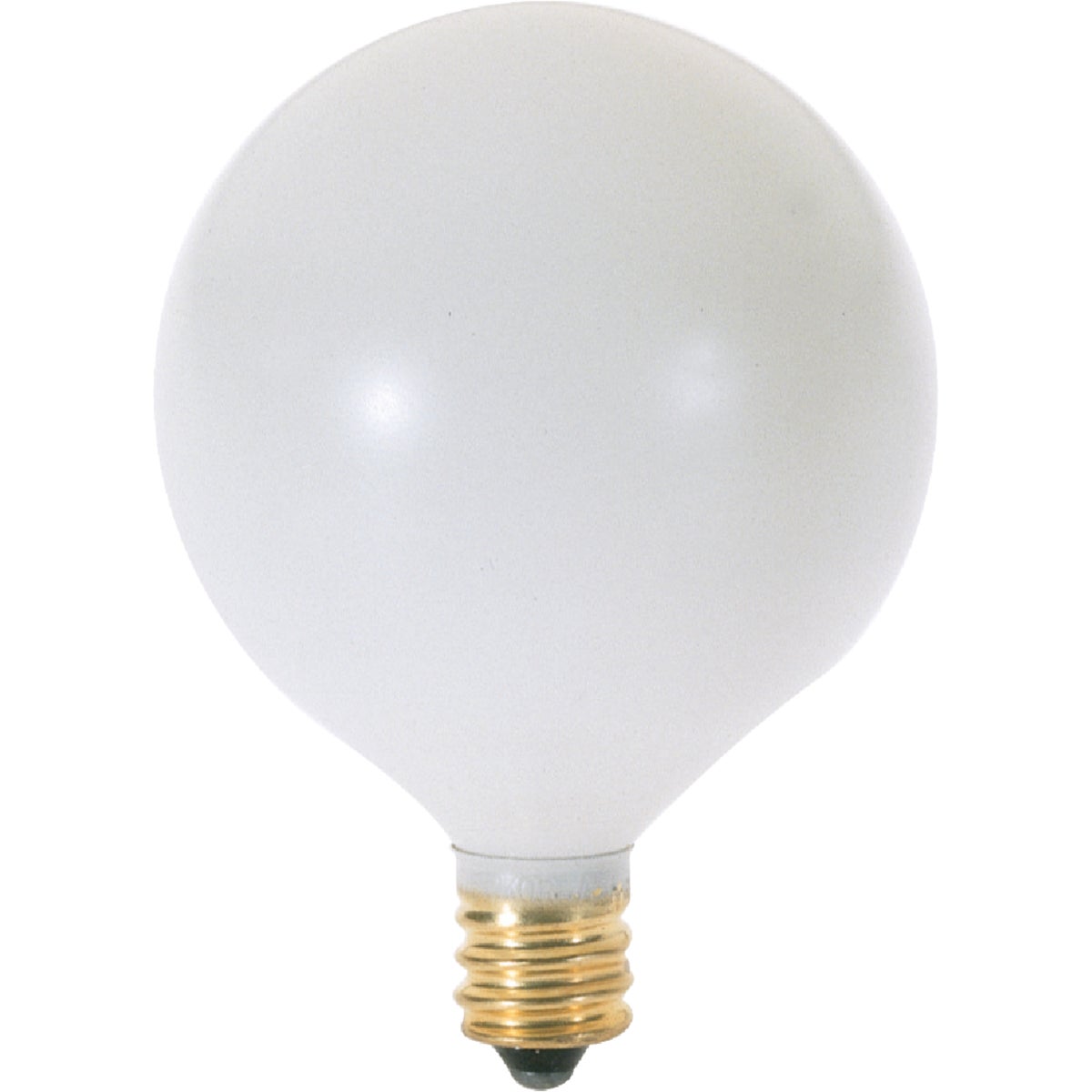 60W WHT 2-1/16GLOBE BULB - 44723 60GC/W by G E Lighting