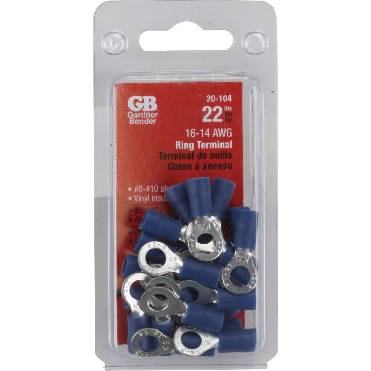 16-14 RING TERMINAL - 20-104 by G B Electrical Inc