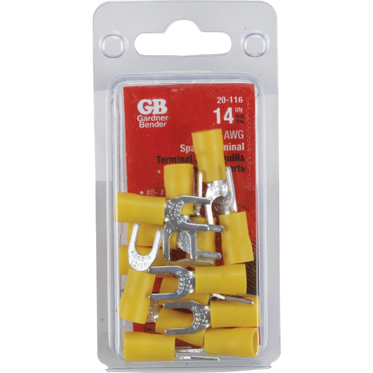 12-10 SPADE TERMINAL - 20-116 by G B Electrical Inc