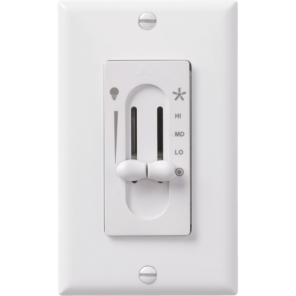 WHT FAN/LIGHT SWITCH - 27182 by Hunter Fan Co