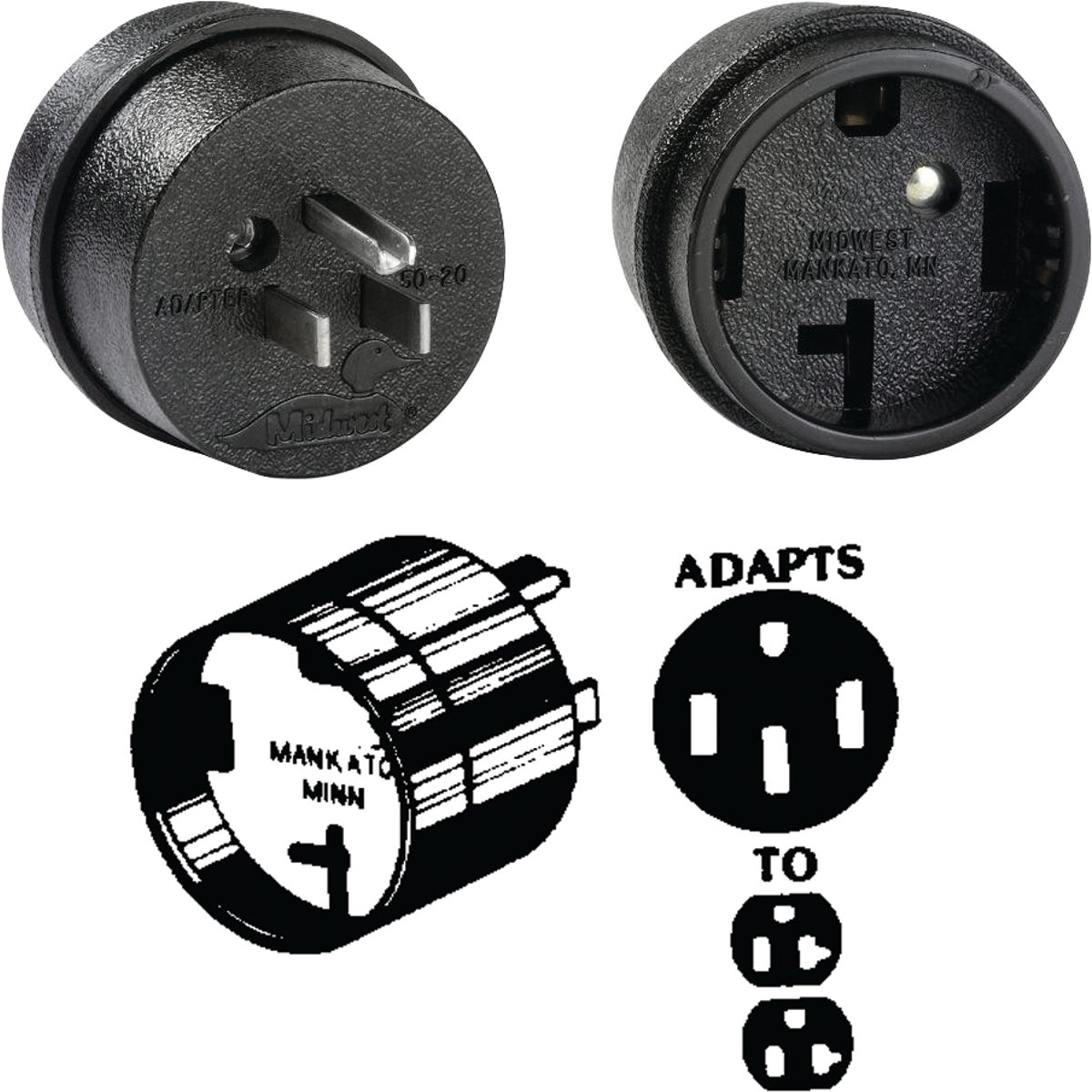 RV ADAPTER - AD5020 by G E Industrial