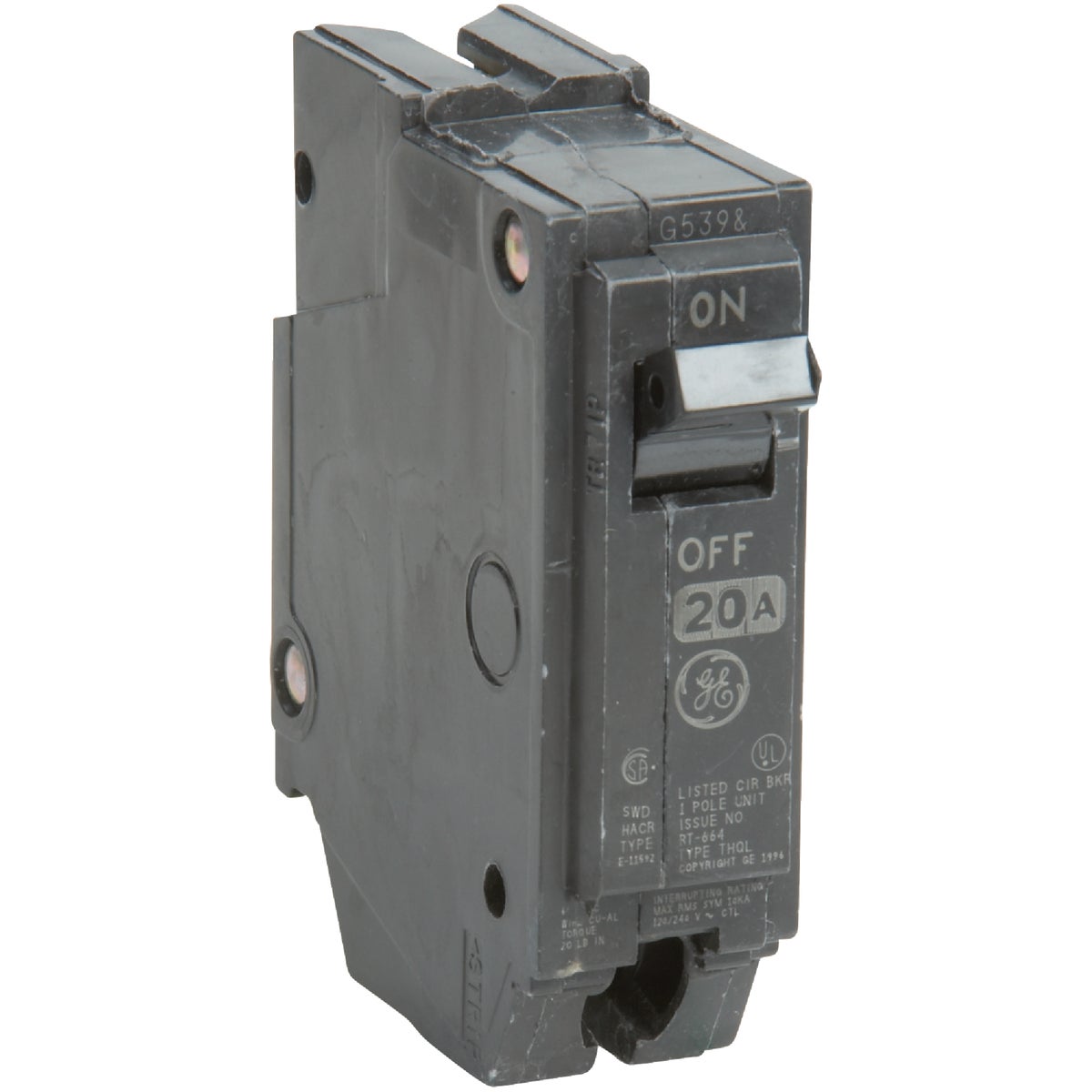 20A SP CIRCUIT BREAKER - THQL1120 by G E Industrial