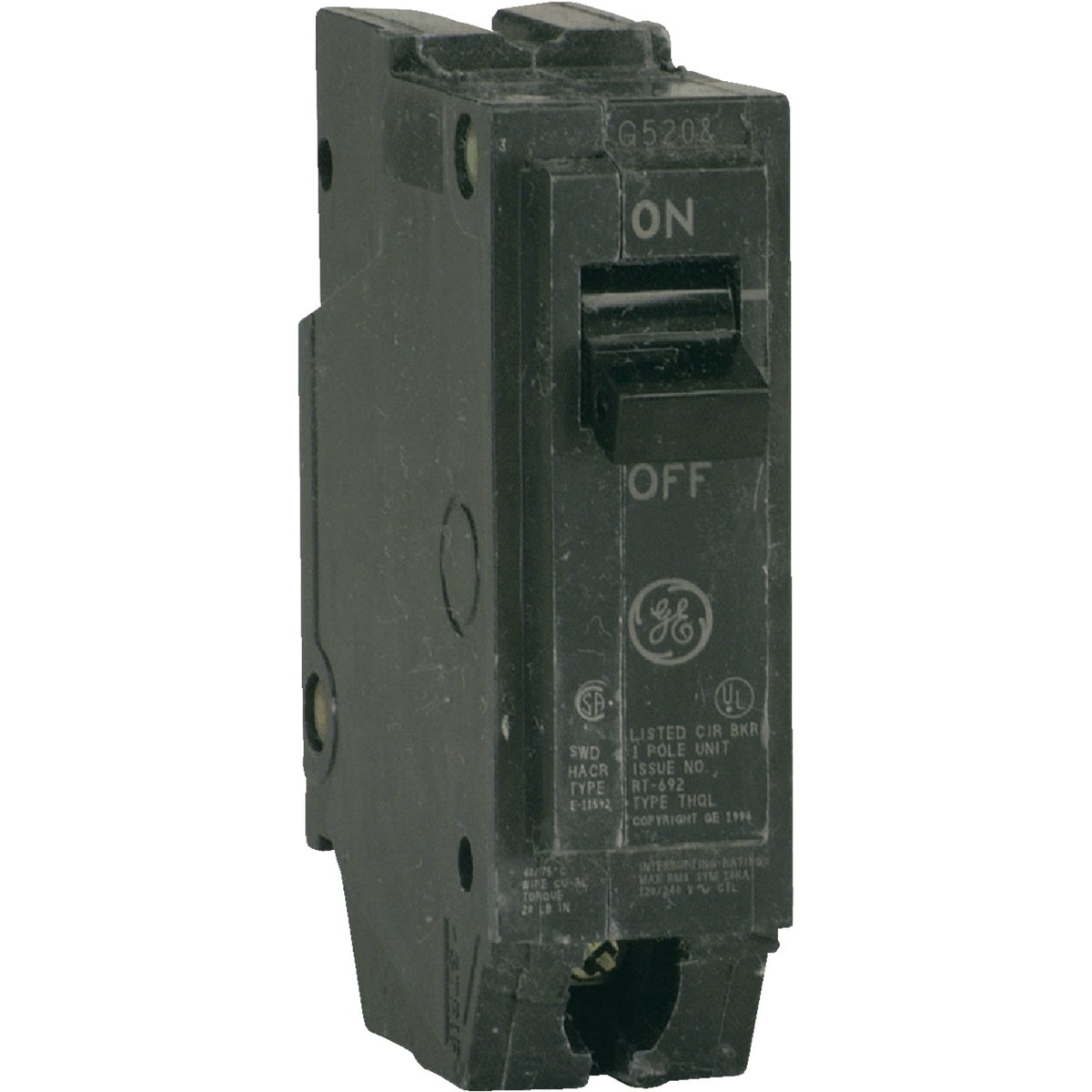 15A SP CIRCUIT BREAKER - THQL1115 by G E Industrial