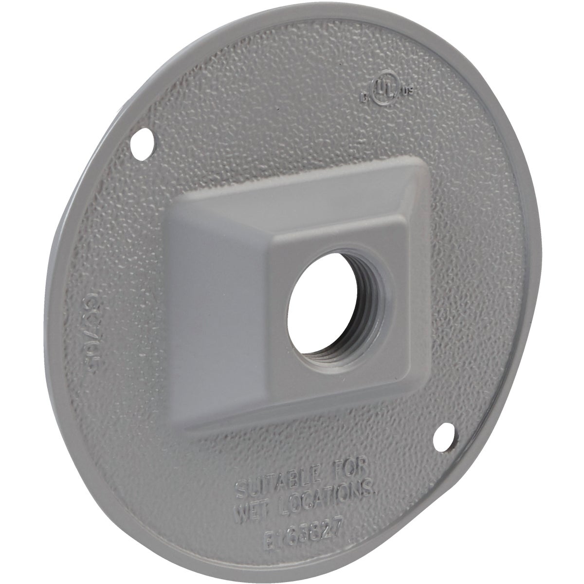 GRAY OUTDOOR ROUND COVER - 5993-0 by Hubbell