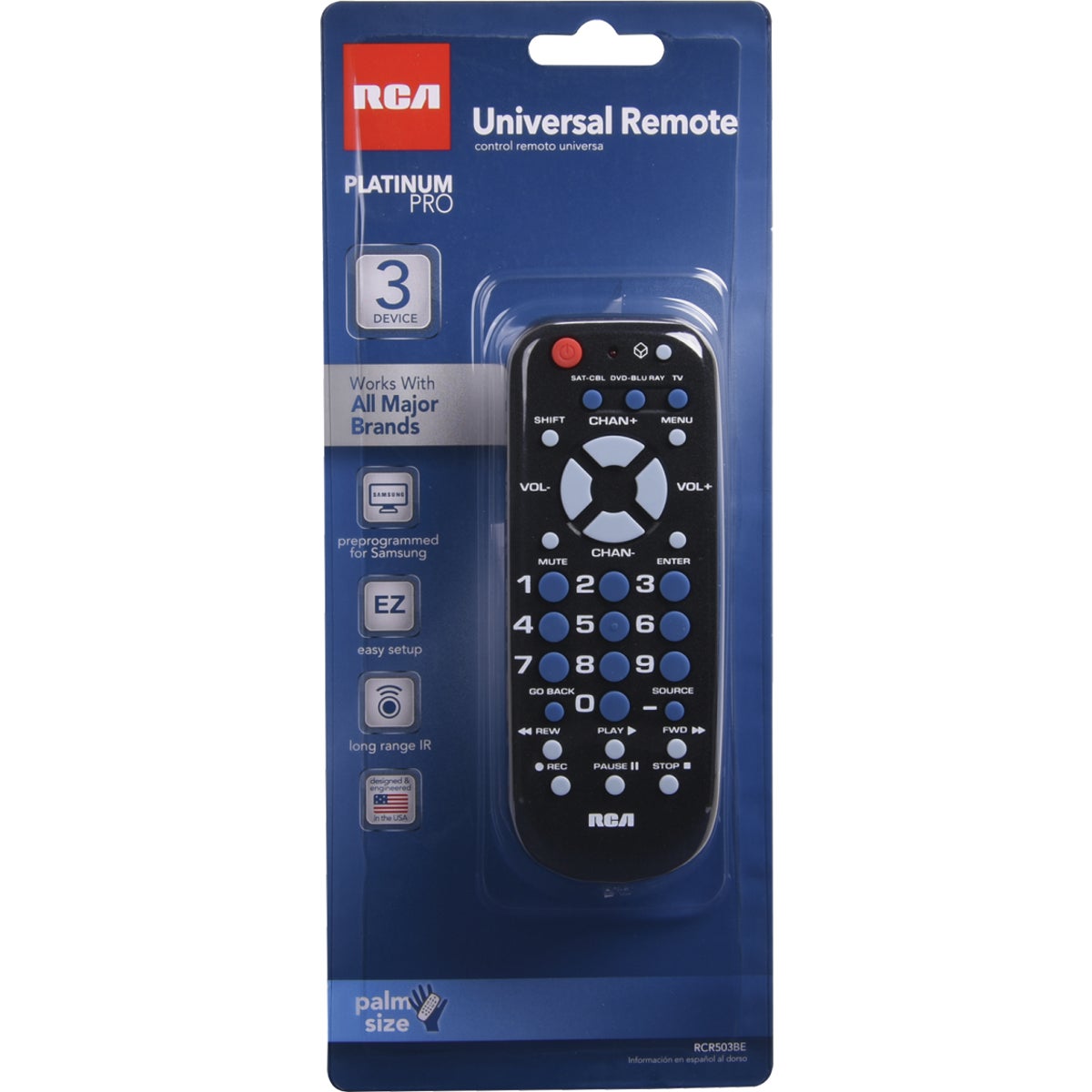 REMOTE CONTROL - RCR503BR by Audiovox Accessories