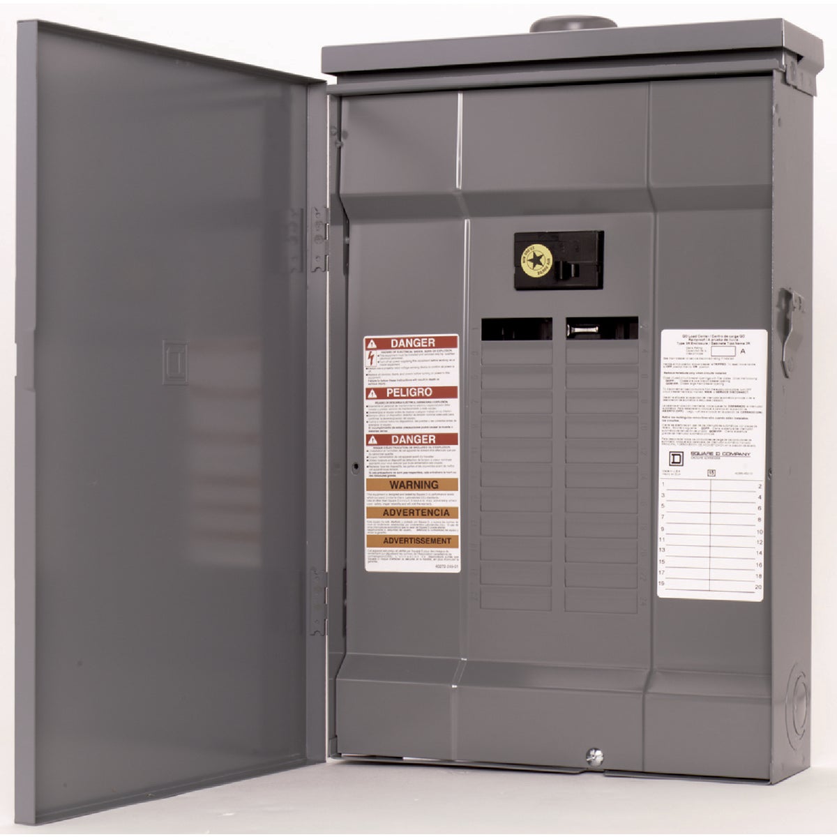 100A LOAD CENTER - QO120M100RB by Square D Co