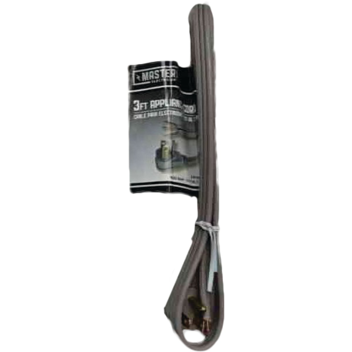 3' 16/3 GRAY APPLNC CORD - 3570 by Coleman Cable Import