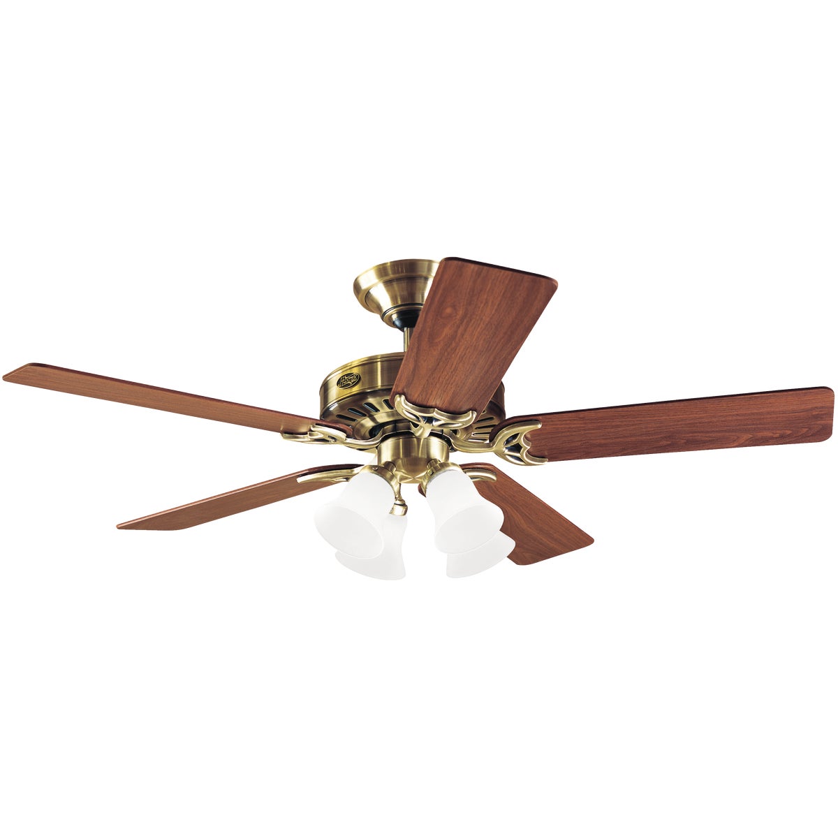 52" AB CEIL FAN W/LIGHT - 20182 by Hunter Fan Co