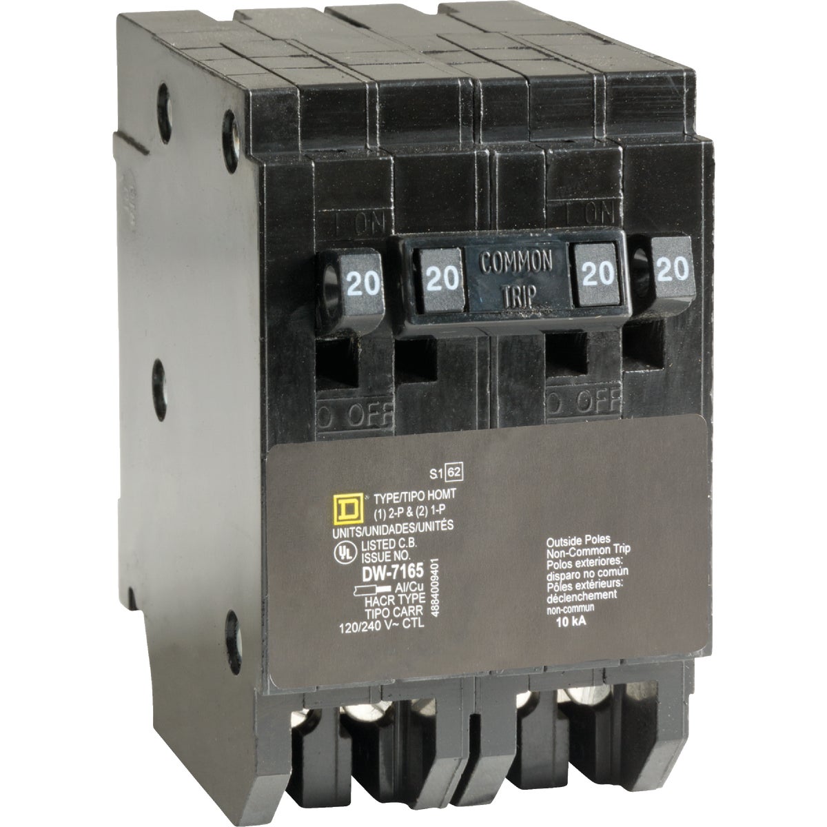 QUAD BREAKER - HOMT2020220CP by Square D Co
