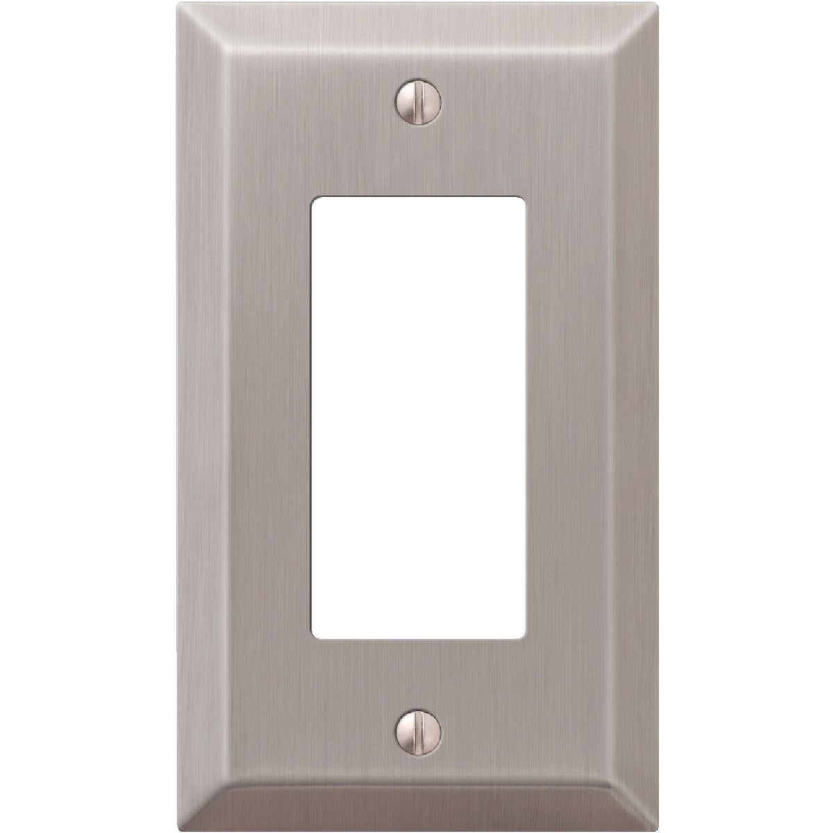 BR NICKEL GFI WALLPLATE - 9PT117 by Jackson Deerfield Mf