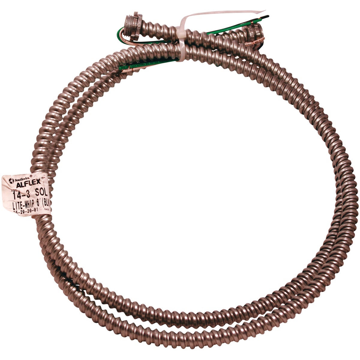 6' 14/3 METALLIC WHIP - 55292001 by Southwire Company